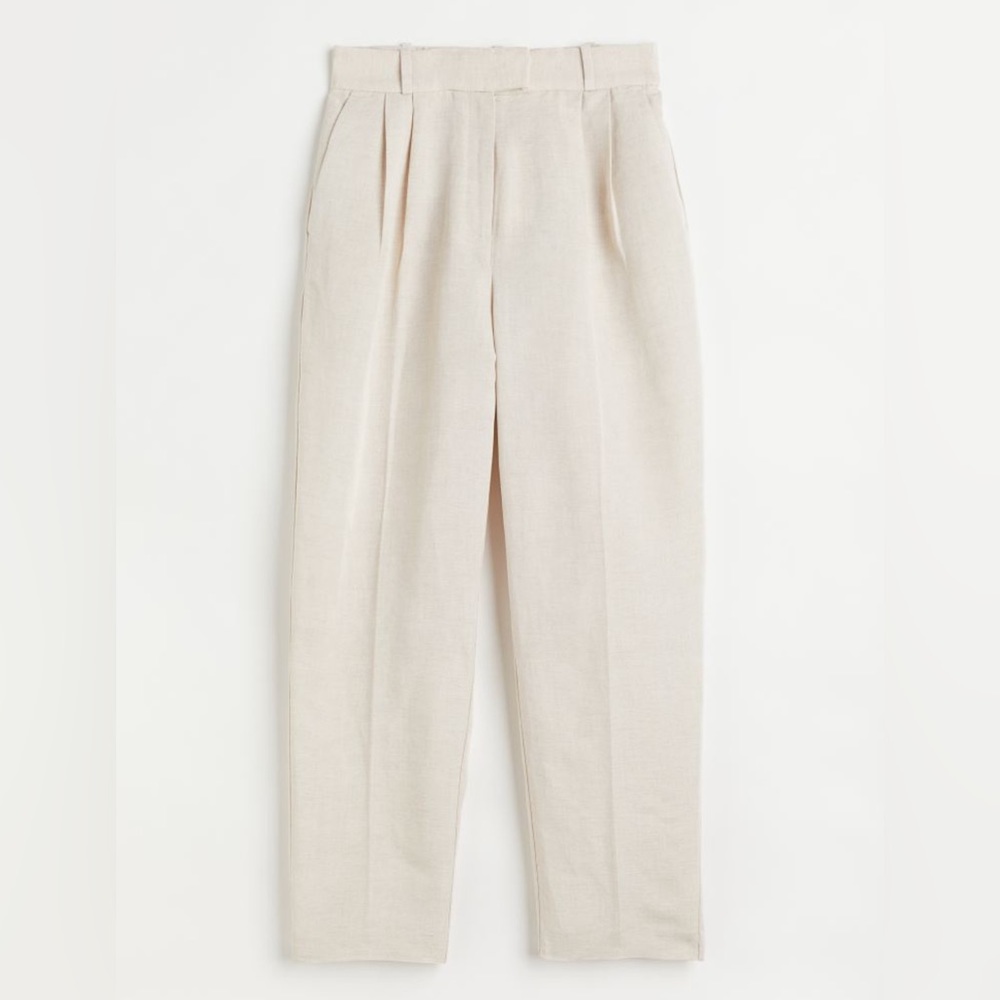 H&M linen blend pants
